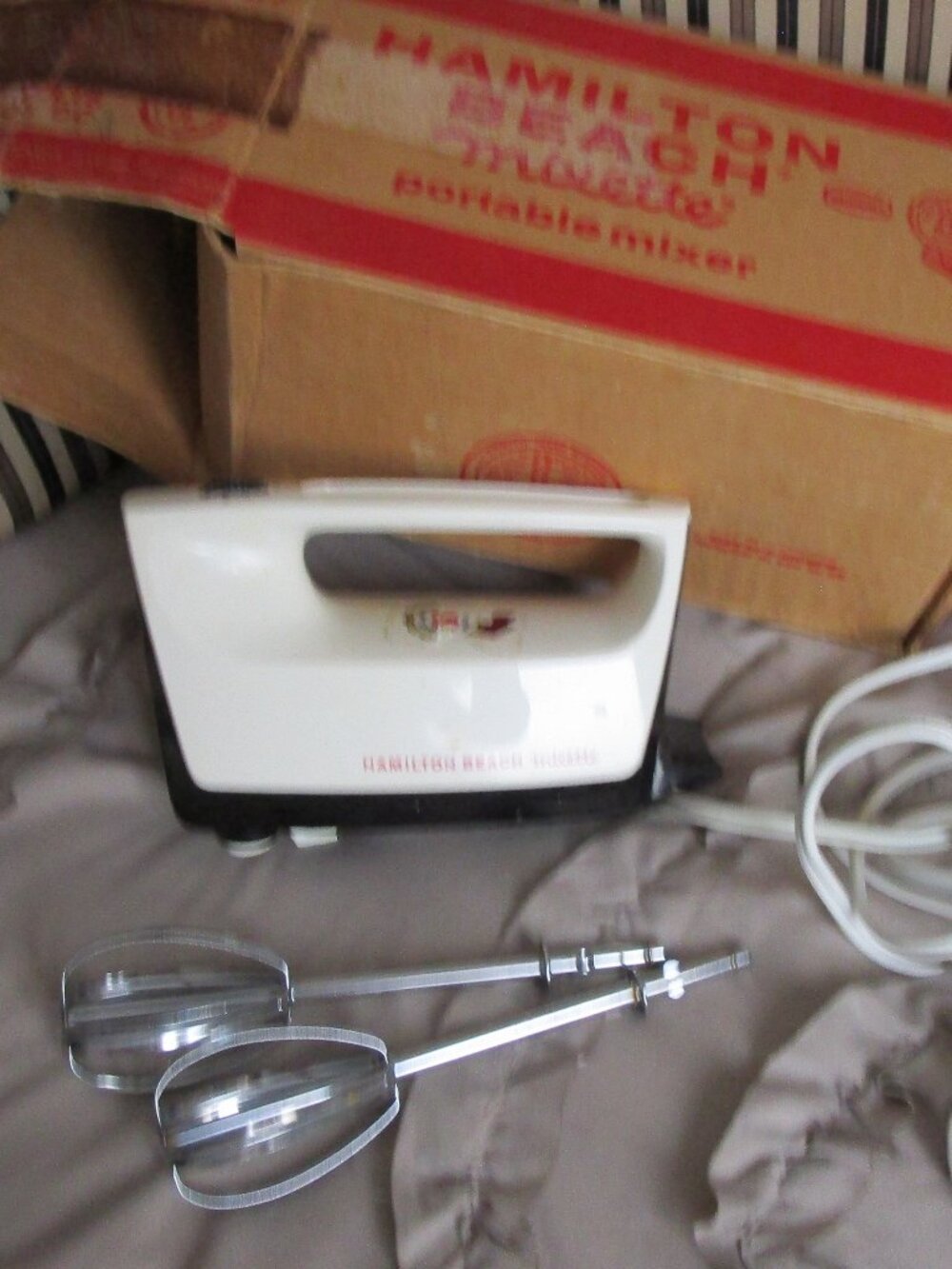 vintage portable hand mixer
